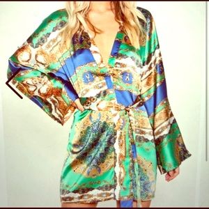 Nasty Gal Kimono Robe Dress Cover